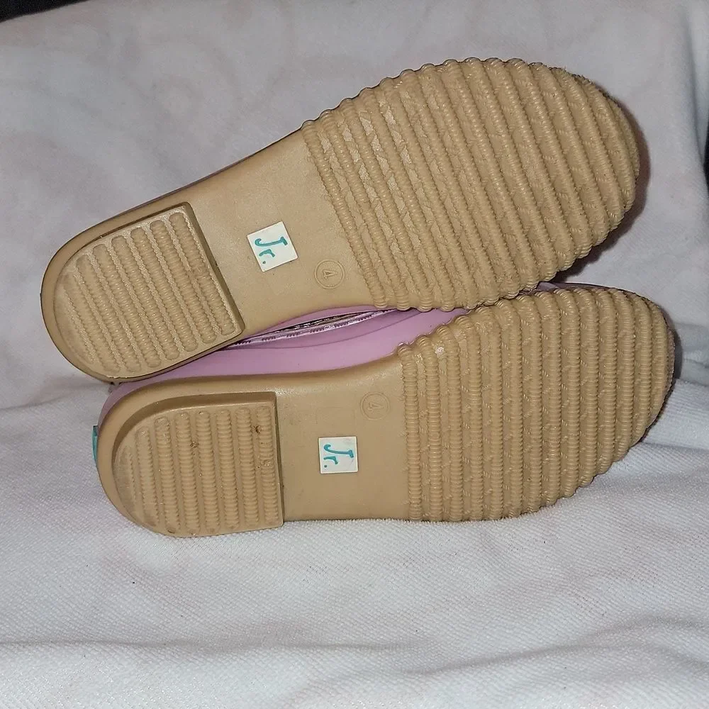 Jack Rogers Jr Miss Chloe Duck Rain Boots Girls Size 4